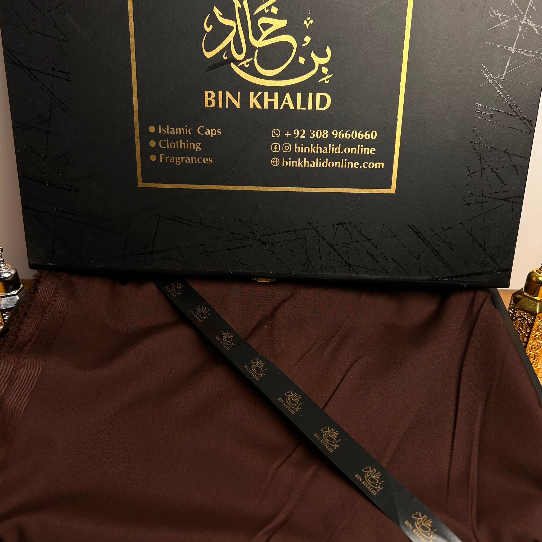 Men's - Unstitched Wash & Wear Suit - Brown