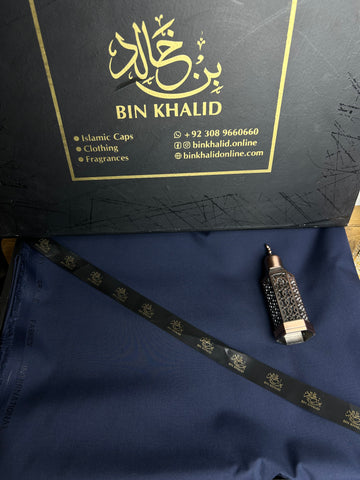 Men's - Unstitched Wash & Wear Suit - Navy Blue